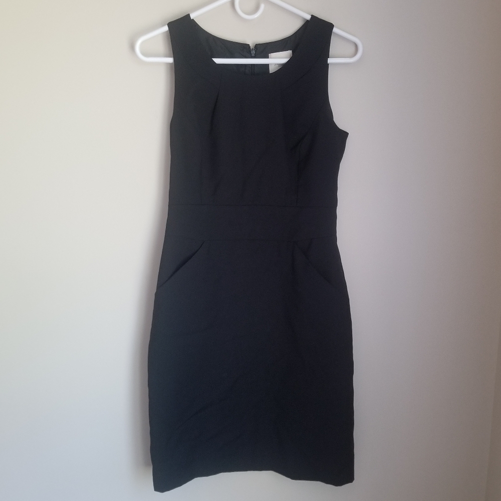 J.Crew Black Suit Dress
